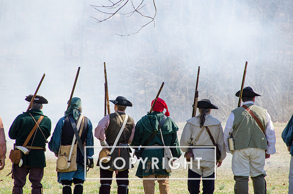 Waiting on the Redcoats