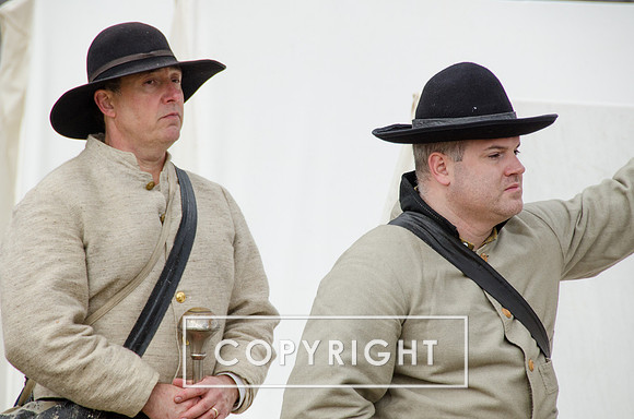 Reenactors at Bentonville Battleground, NC