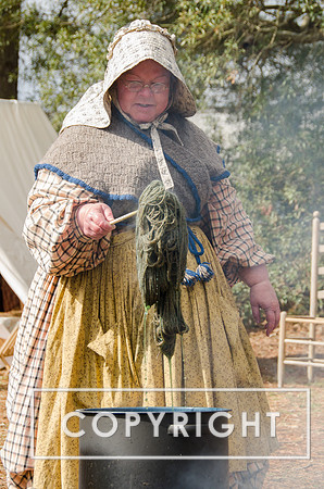 Reenactors at Bentonville Battleground, NC