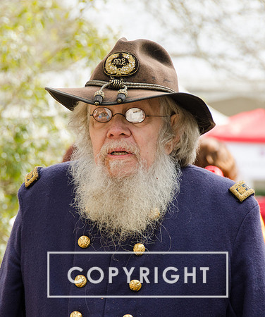 Reenactors at Bentonville Battleground, NC