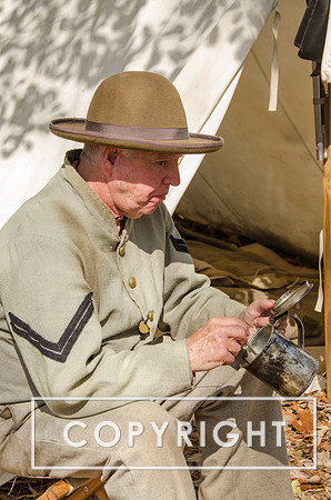 Reenactors at Bentonville Battleground, NC