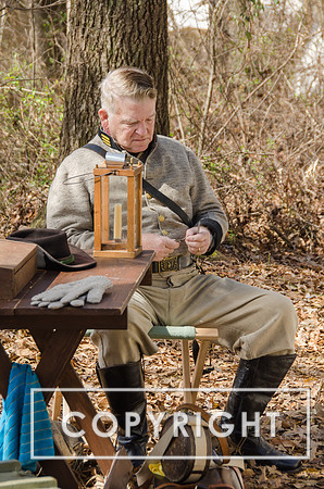 Reenactors at Bentonville Battleground, NC