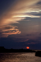 Sunset over the Albemarle Sound