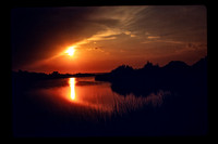 Sunset over the Albemarle Sound