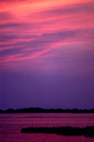 Sunset over the Albemarle Sound