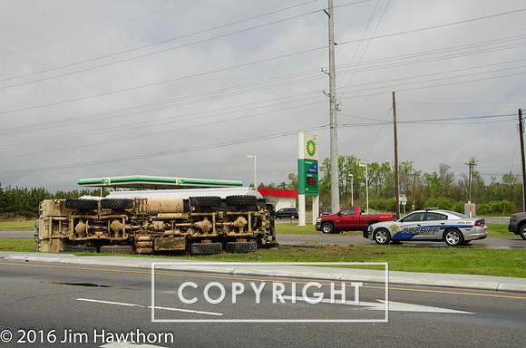 Military vehicle rollover
