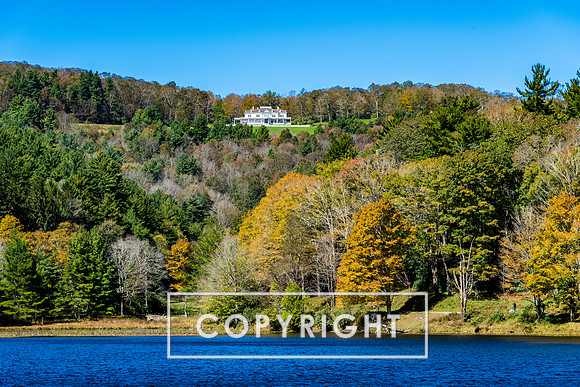 Cone Manor from Bass Lake