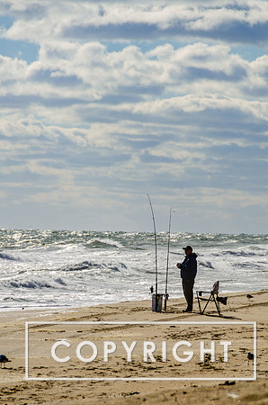 Surf Fishing on Hatteras Island, NC